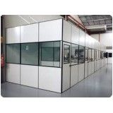 Divisórias eucatex modelo no Inocoop