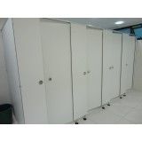 Valor de divisórias sanitárias  na Vila Cristália